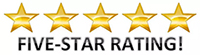 Five Star Rated